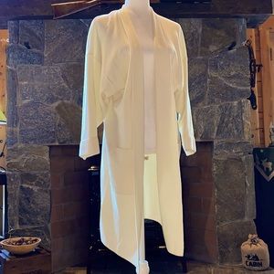 JJill. NWOT. Soft white open sweater